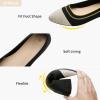 imageHEAWISH Womens Ballet Flat Flats Shoes Comfortable Mesh Pointed Toe Slip On Dress ShoesBeige Black