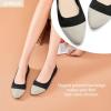 imageHEAWISH Womens Ballet Flat Flats Shoes Comfortable Mesh Pointed Toe Slip On Dress ShoesBeige Black