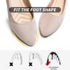 imageHEAWISH Womens Black Flats Shoes Comfortable Suede Pointed Toe Slip On Casual Ballet Flats Dress Shoes Nude FlatsNude