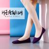 imageHEAWISH Womens Black Flats Shoes Comfortable Suede Pointed Toe Slip On Casual Ballet Flats Dress Shoes Nude FlatsPurple