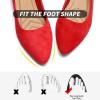 imageHEAWISH Womens Black Flats Shoes Comfortable Suede Pointed Toe Slip On Casual Ballet Flats Dress Shoes Nude FlatsRed