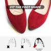 imageHEAWISH Womens Black Flats Shoes Comfortable Suede Pointed Toe Slip On Casual Ballet Flats Dress Shoes Nude FlatsWine