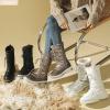 imageHEAWISH Womens Winter Snow Boot Fur Lined Mid Calf Warm BootsRose Gold