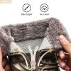 imageHEAWISH Womens Winter Snow Boot Fur Lined Mid Calf Warm BootsRose Gold