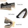 imageHEAWISH Ballet Flats for Women Loafer Slip on ShoesBreathable Womens Shoes Dressy Casual Espadrilles for Women Rope Loafer FlatsBlack