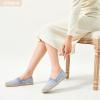 imageHEAWISH Ballet Flats for Women Loafer Slip on ShoesBreathable Womens Shoes Dressy Casual Espadrilles for Women Rope Loafer FlatsBlue