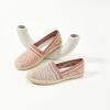 imageHEAWISH Ballet Flats for Women Loafer Slip on ShoesBreathable Womens Shoes Dressy Casual Espadrilles for Women Rope Loafer FlatsPink