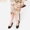 imageHEAWISH Comfortable Round Toe Flats Shoes Women Slip On Ballet Flats for Women Casual Womens Flats for WalkingBlack