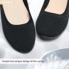 imageHEAWISH Comfortable Round Toe Flats Shoes Women Slip On Ballet Flats for Women Casual Womens Flats for WalkingBlack