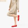 imageHEAWISH Comfortable Round Toe Flats Shoes Women Slip On Ballet Flats for Women Casual Womens Flats for WalkingRed