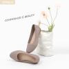 imageHEAWISH Comfortable Round Toe Flats Shoes Women Slip On Ballet Flats for Women Casual Womens Flats for WalkingTan