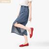 imageHEAWISH Womens Flats Shoes Pointed Toe Ballet Flats Dressy ComfortableChili Red