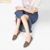 imageHEAWISH Womens Flats Shoes Pointed Toe Ballet Flats Dressy ComfortableLeopard