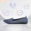 imageHEAWISH Womens Flats Shoes Pointed Toe Ballet Flats Dressy ComfortableNavy