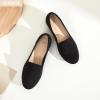 imageHEAWISH Womens Loafers Slip on Low Heel ShoesClosed Toe Pumps Dress ShoesCasual Loafer Work Flats Wedding ShoeBlack