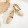 imageHEAWISH Womens Loafers Slip on Low Heel ShoesClosed Toe Pumps Dress ShoesCasual Loafer Work Flats Wedding ShoePink
