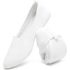 imageHEAWISH Womens Flats Shoes Pointed Toe Ballet Flats Dressy ComfortableYellow