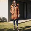 image:imageHEAWISH Womens Winter BootsBrown Non Slip Combat BootsWarm Fur Lined comfortable Snow Ankle Boot For WomenTan