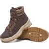 image:imageHEAWISH Womens Winter BootsBrown Non Slip Combat BootsWarm Fur Lined comfortable Snow Ankle Boot For WomenTan
