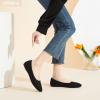 image:imageHEAWISH Womens Black Flats Flower Embroideried Lace Ballet Flats Pointed Toe Comfortable Dress Shoes for WomenBlack