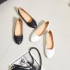 image:imageHEAWISH Womens Black Flats Shoes Round Toe Slip On Casual Ballet Flats PU Leather Dressy Work ShoesBlack