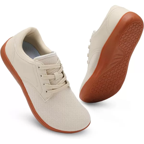 LeIsfIt Mens Dress Shoes Wide Toe Walking Shoes Minimalist Barefoot Shoes Casual Sneakers Breathable Zero Drop Shoes