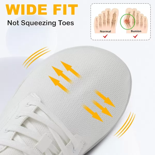 LeIsfIt Mens Dress Shoes Wide Toe Walking Shoes Minimalist Barefoot Shoes Casual Sneakers Breathable Zero Drop Shoes