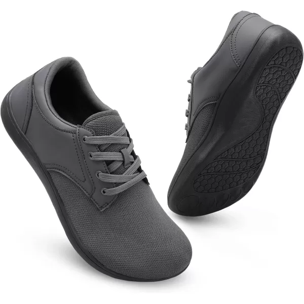 LeIsfIt Mens Dress Shoes Wide Toe Walking Shoes Minimalist Barefoot Shoes Casual Sneakers Breathable Zero Drop Shoes
