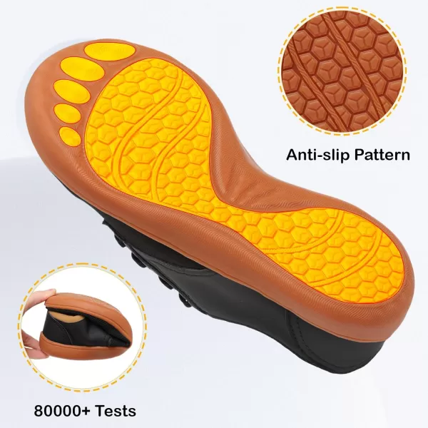 LeIsfIt Mens Dress Shoes Wide Toe Walking Shoes Minimalist Barefoot Shoes Casual Sneakers Breathable Zero Drop Shoes