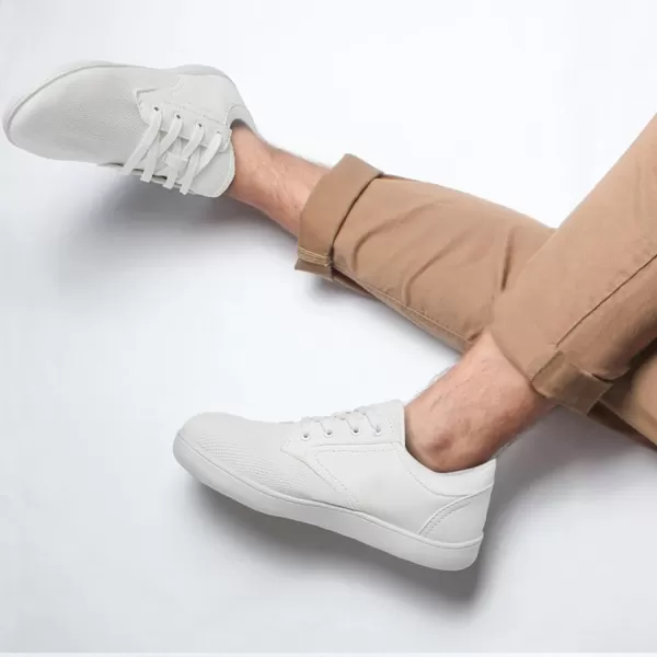 LeIsfIt Mens Dress Shoes Wide Toe Walking Shoes Minimalist Barefoot Shoes Casual Sneakers Breathable Zero Drop Shoes