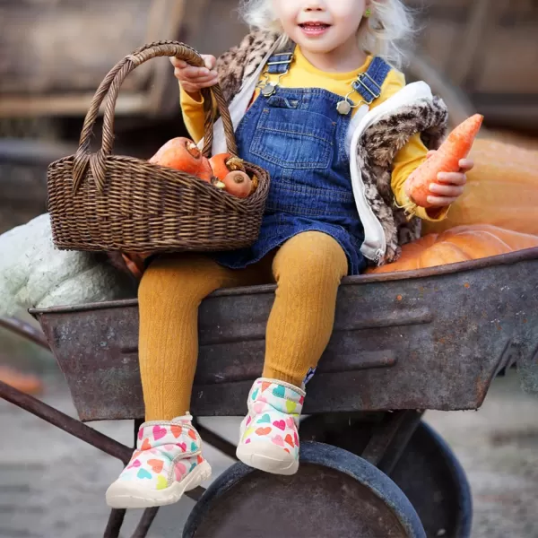 LeIsfIt Toddler Boots Girls Boys Winter Boots Cozy Fleece Snow Boots Indoor Outdoor Warm Shoes