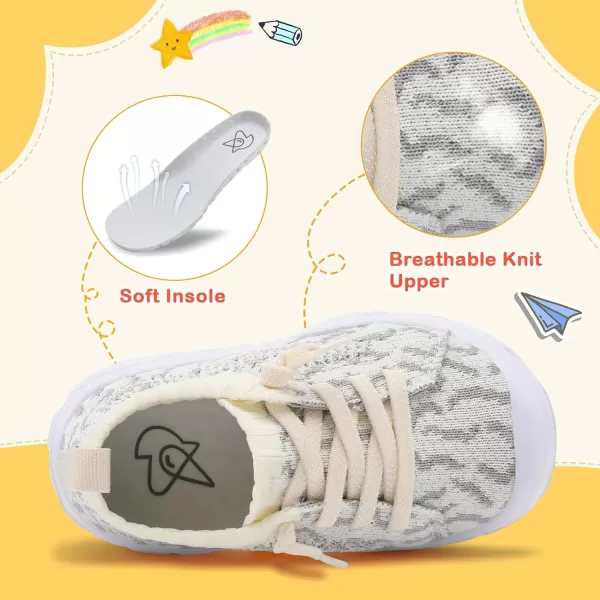 LeIsfIt Toddler Shoes Boys Girls Barefoot Shoes Kids Breathable Sneakers Tennis Shoes Slip on Shoes