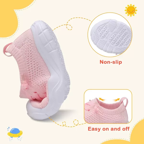 LeIsfIt Toddler Shoes Boys Girls Barefoot Shoes Kids Breathable Sneakers Tennis Shoes Slip on Shoes