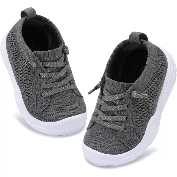 LeIsfIt Toddler Shoes Boys Girls Barefoot Shoes Kids Breathable Sneakers Tennis Shoes Slip on Shoes