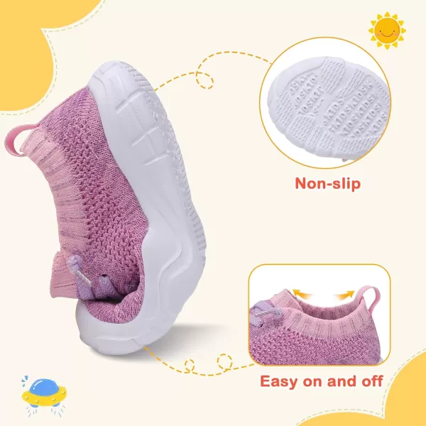 LeIsfIt Toddler Shoes Boys Girls Barefoot Shoes Kids Breathable Sneakers Tennis Shoes Slip on Shoes