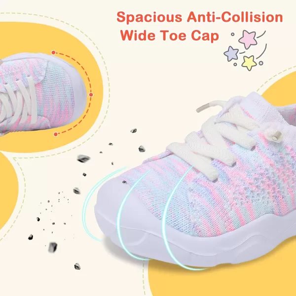 LeIsfIt Toddler Shoes Boys Girls Barefoot Shoes Kids Breathable Sneakers Tennis Shoes Slip on Shoes
