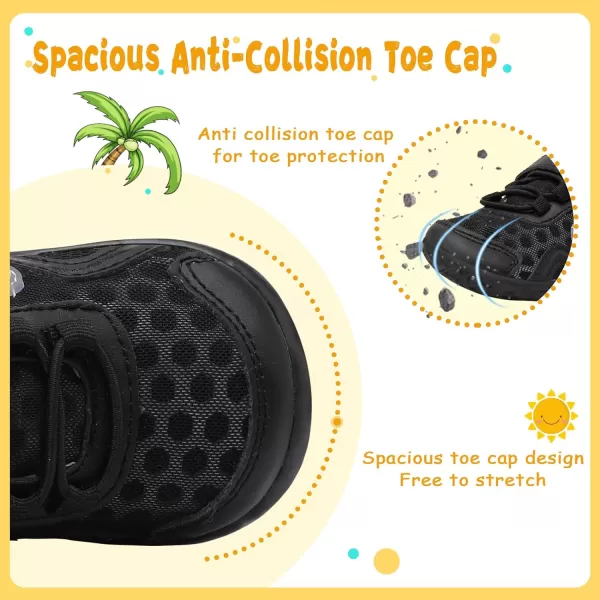 LeIsfIt Toddler Shoes Boys Girls Sneakers Kids Barefoot Walking Shoes Lightweight Mesh Tennis Shoes