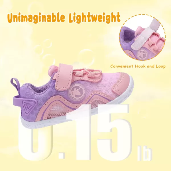 LeIsfIt Toddler Shoes Boys Girls Sneakers Kids Barefoot Walking Shoes Lightweight Mesh Tennis Shoes