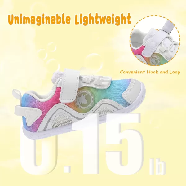 LeIsfIt Toddler Shoes Boys Girls Sneakers Kids Barefoot Walking Shoes Lightweight Mesh Tennis Shoes