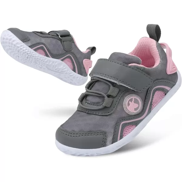 LeIsfIt Toddler Shoes Boys Girls Sneakers Kids Barefoot Walking Shoes Lightweight Mesh Tennis Shoes