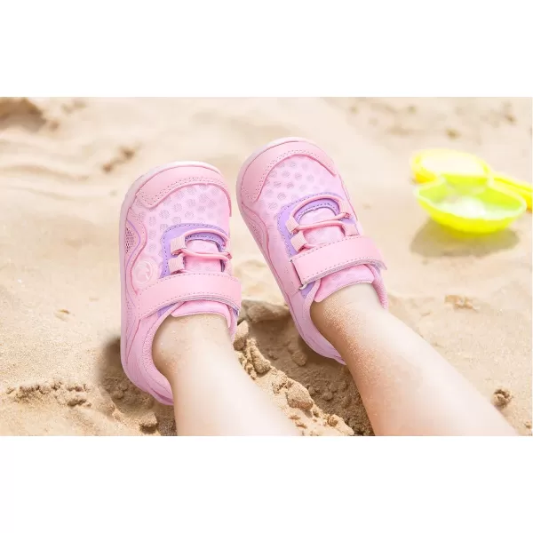 LeIsfIt Toddler Shoes Boys Girls Sneakers Kids Barefoot Walking Shoes Lightweight Mesh Tennis Shoes
