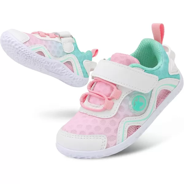 LeIsfIt Toddler Shoes Boys Girls Sneakers Kids Barefoot Walking Shoes Lightweight Mesh Tennis Shoes