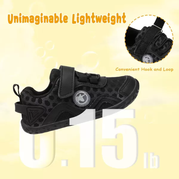 LeIsfIt Toddler Shoes Boys Girls Sneakers Kids Barefoot Walking Shoes Lightweight Mesh Tennis Shoes