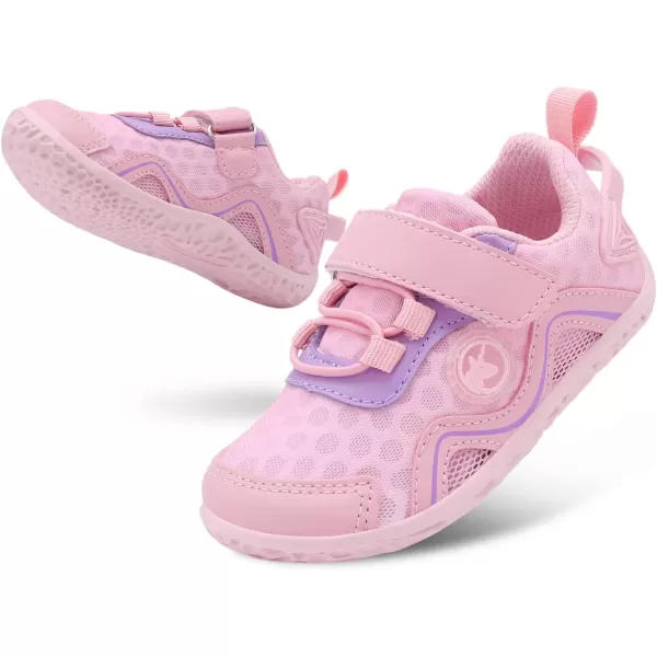 LeIsfIt Toddler Shoes Boys Girls Sneakers Kids Barefoot Walking Shoes Lightweight Mesh Tennis Shoes
