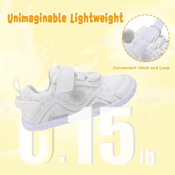 LeIsfIt Toddler Shoes Boys Girls Sneakers Kids Barefoot Walking Shoes Lightweight Mesh Tennis Shoes
