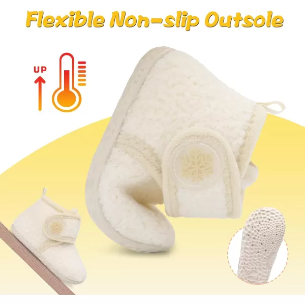 LeIsfIt Toddler Slippers Boys Girls House Slippers Kids Winter Boots Warm Lightweight House Shoes with Non-Slip Sole