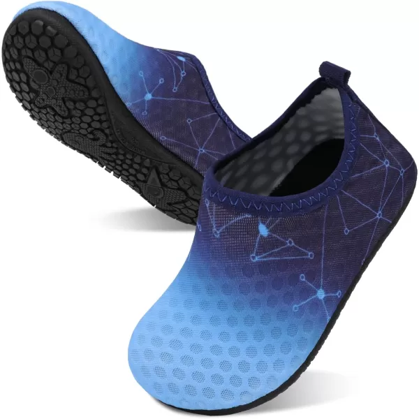 LeIsfIt Toddler Water Shoes Girls Boys Swim Beach Shoes Barefoot Aqua Socks Kids Non-Slip Water Socks