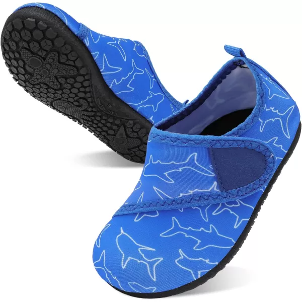 LeIsfIt Toddler Water Shoes Girls Boys Swim Beach Shoes Barefoot Aqua Socks Kids Non-Slip Water Socks