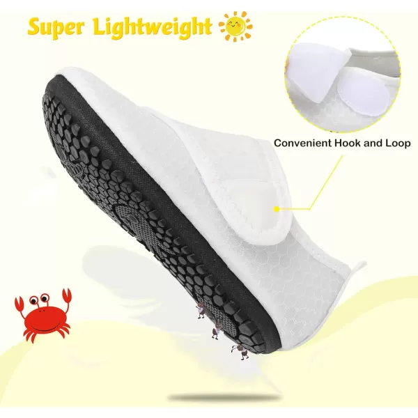 LeIsfIt Toddler Water Shoes Girls Boys Swim Beach Shoes Barefoot Aqua Socks Kids Non-Slip Water Socks