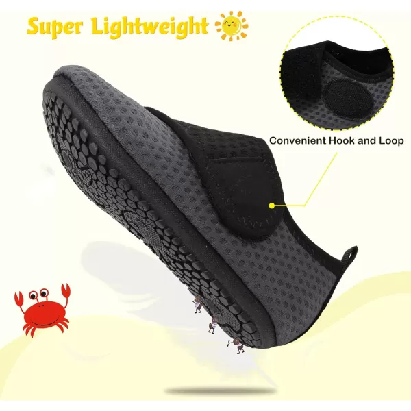 LeIsfIt Toddler Water Shoes Girls Boys Swim Beach Shoes Barefoot Aqua Socks Kids Non-Slip Water Socks